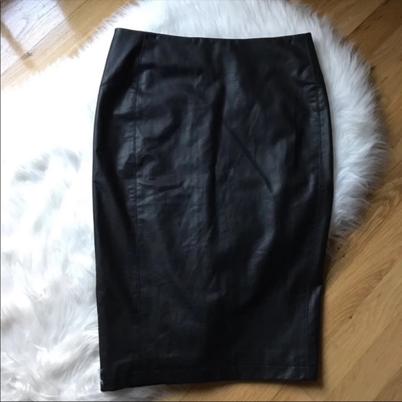 Gianni Bini Dresses & Skirts - NWT Gianni Bini Vegan Leather Pencil Skirt